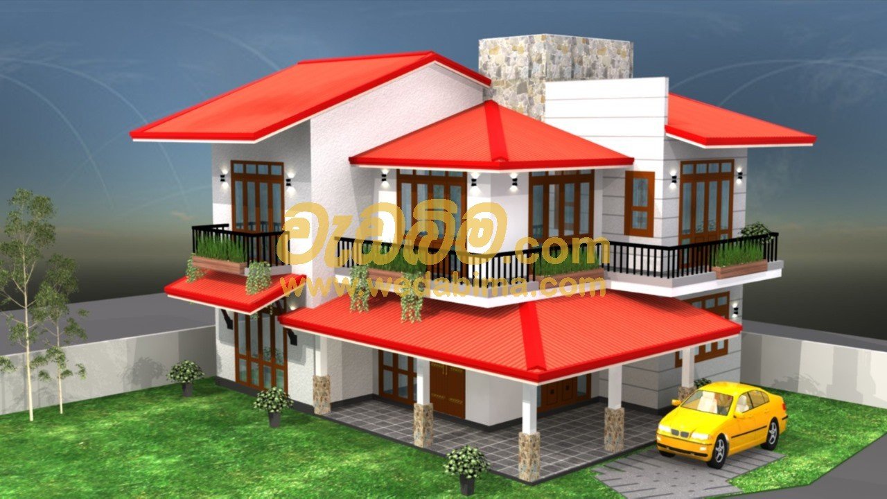 House Plan and 3D Design Kelaniya