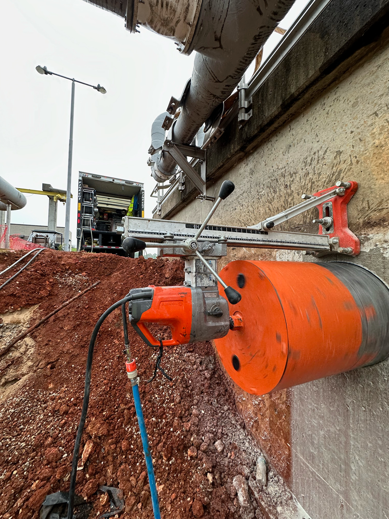 Concrete core cutting in kadawatha