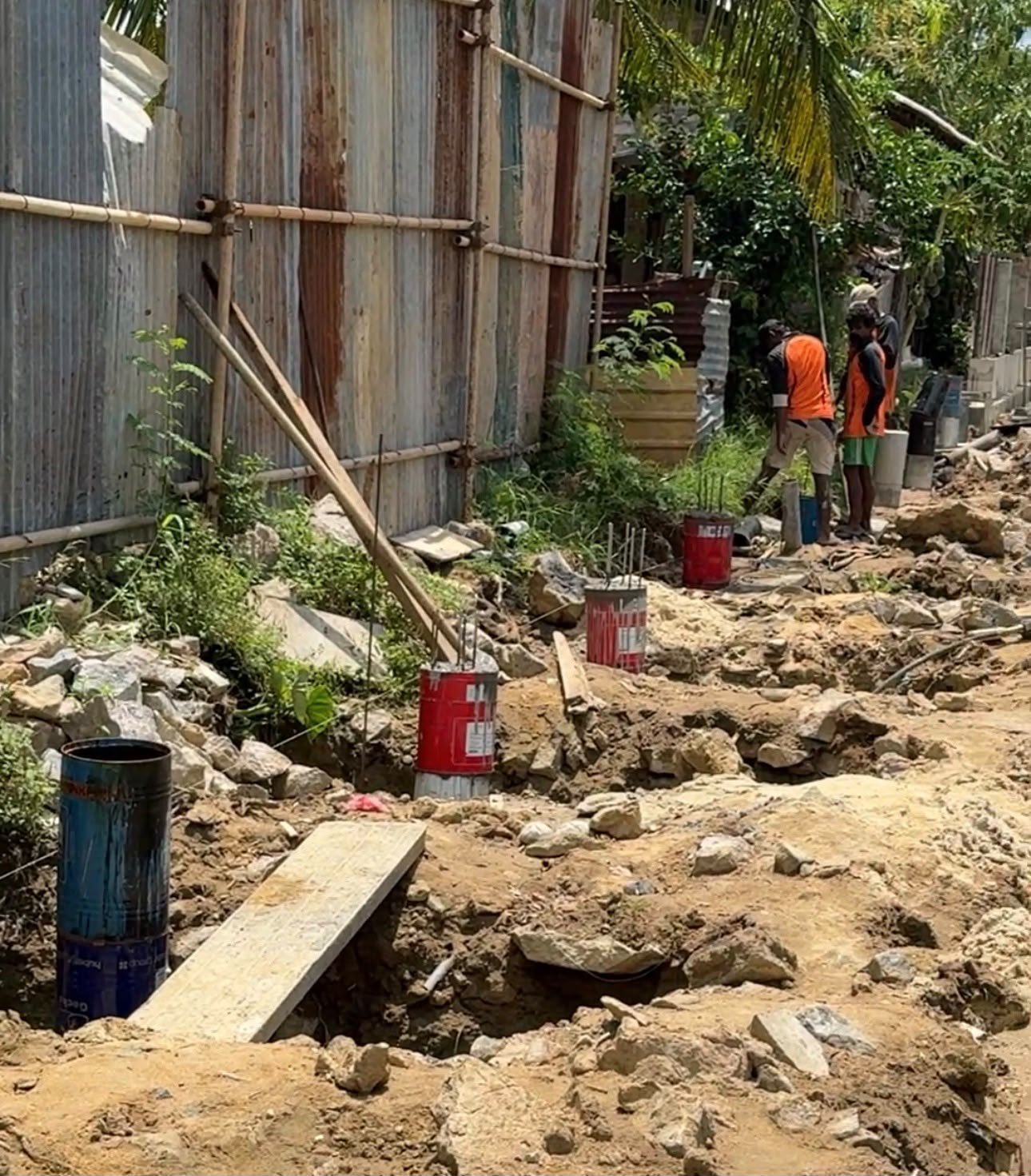 micro pilling construction in ragama, colombo