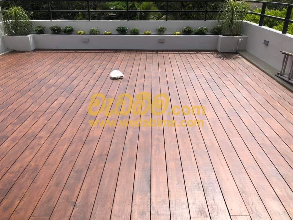 Timber Flooring Work - Gampaha