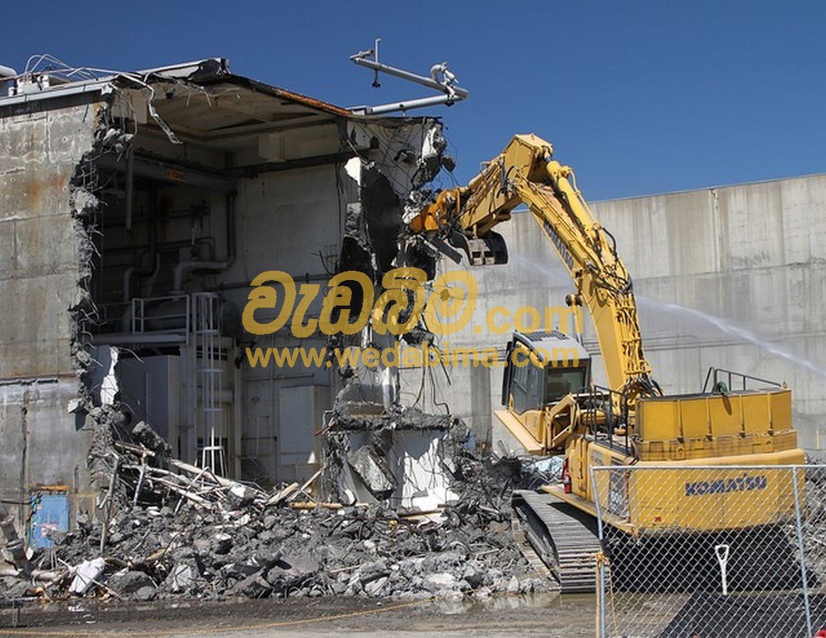 Demolition Services price in Sri Lanka