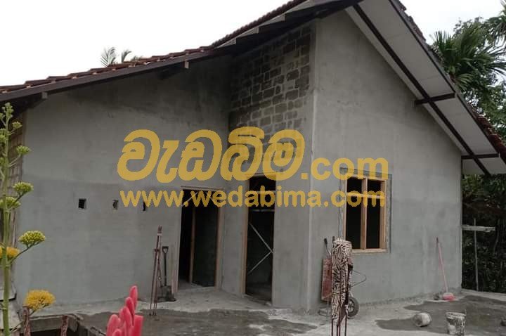 Building renovation work in Sri Lanka
