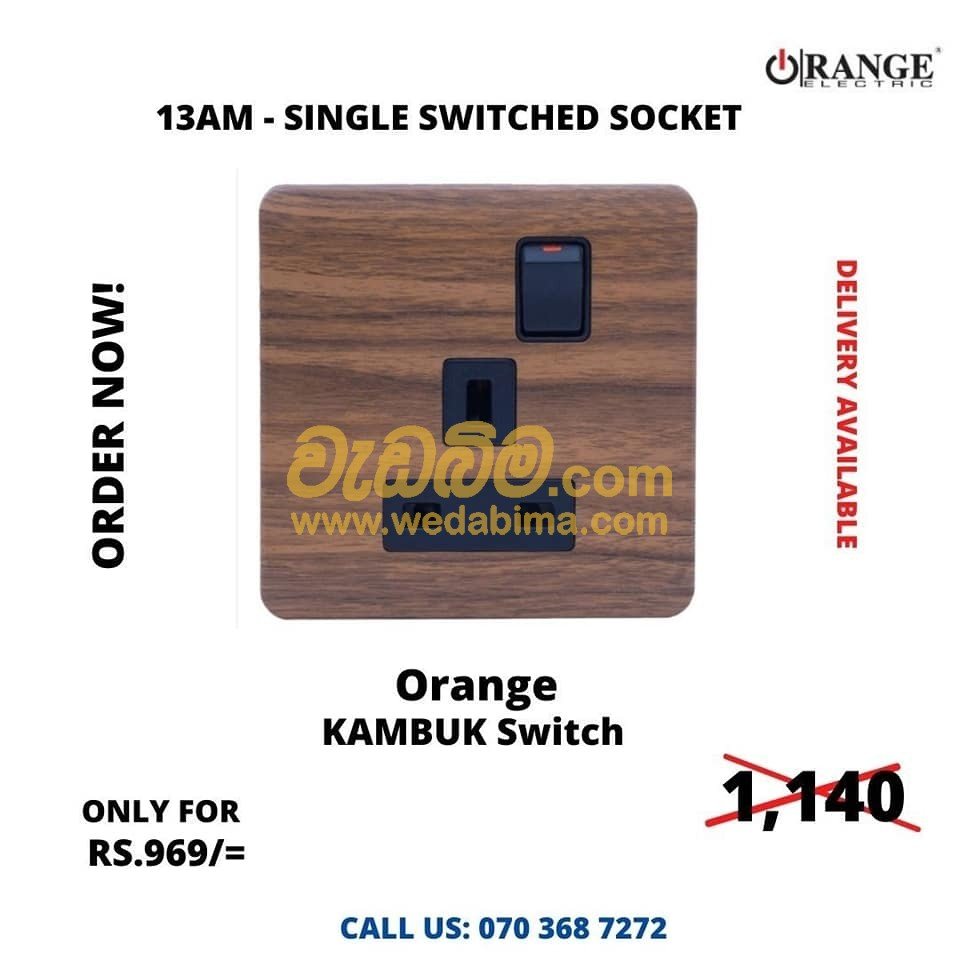 13A Single Switched Socket - Rathnapura