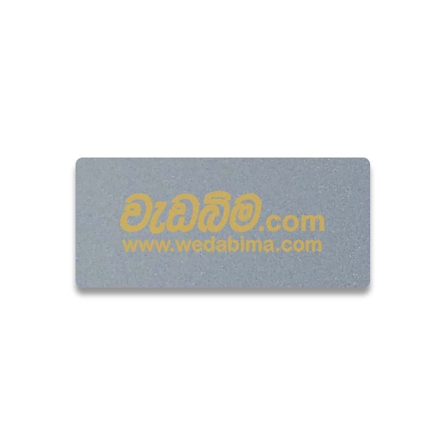 4mm 8x4 Feet Double Side Grey Silver Aluminium Composite Panel