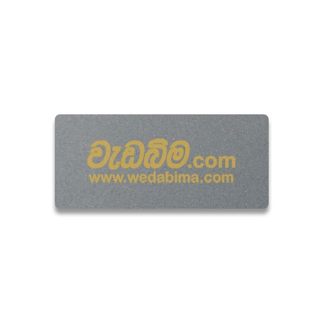 3mm 8x4 Feet Double Side Silver Grey Aluminium Composite Panel