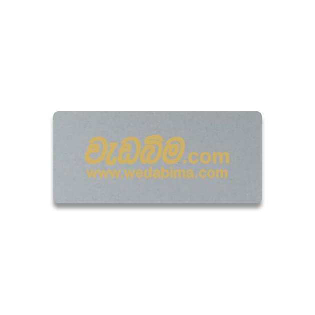 3mm 8x4 Feet Double Side Sparking Silver Aluminium Composite Panel