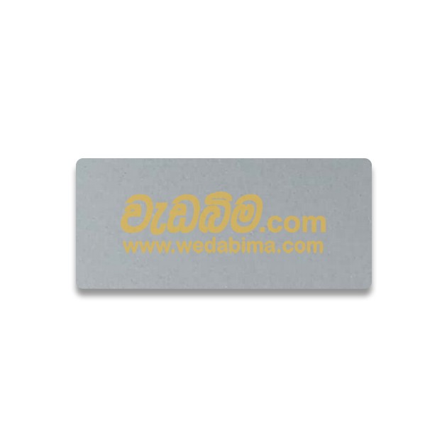 4mm 8x4 Feet Double Side Sparking Silver Aluminium Composite Panel