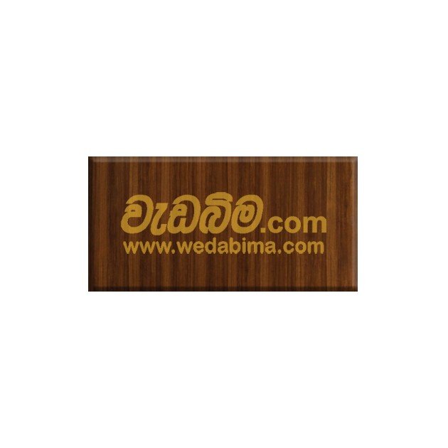 4mm 12 1/2x4 Feet Single Side Burma Teak Aluminium Composite Panel
