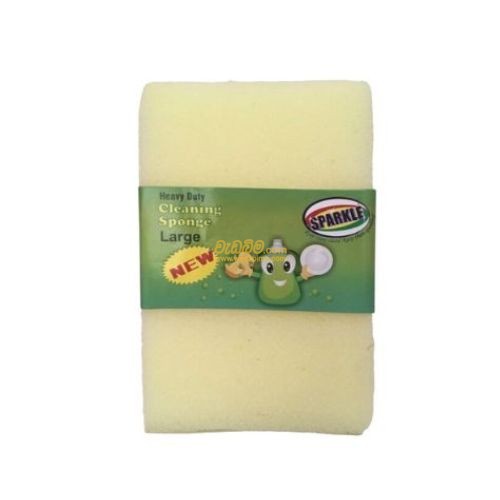 Large Plain Sponge Scrubber